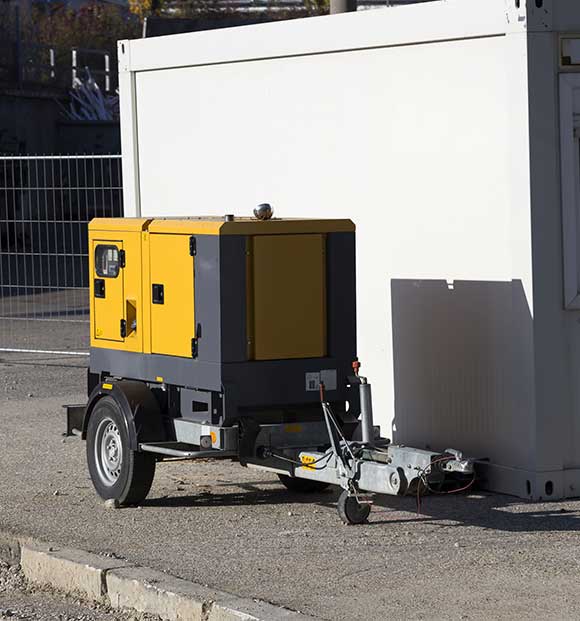 Air Compressor on site